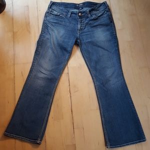 Silver Suki Surplus Jeans 32x30